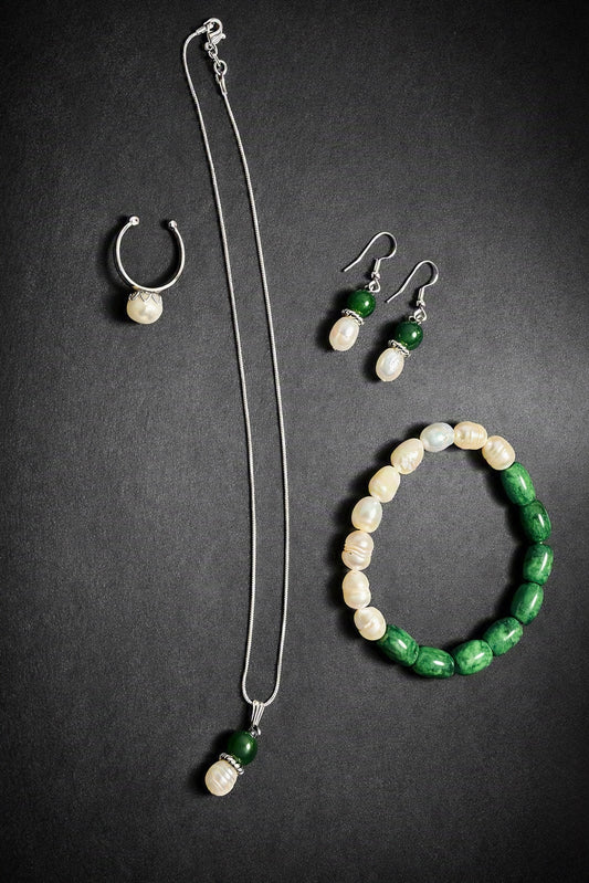 Jade × Pearl Set